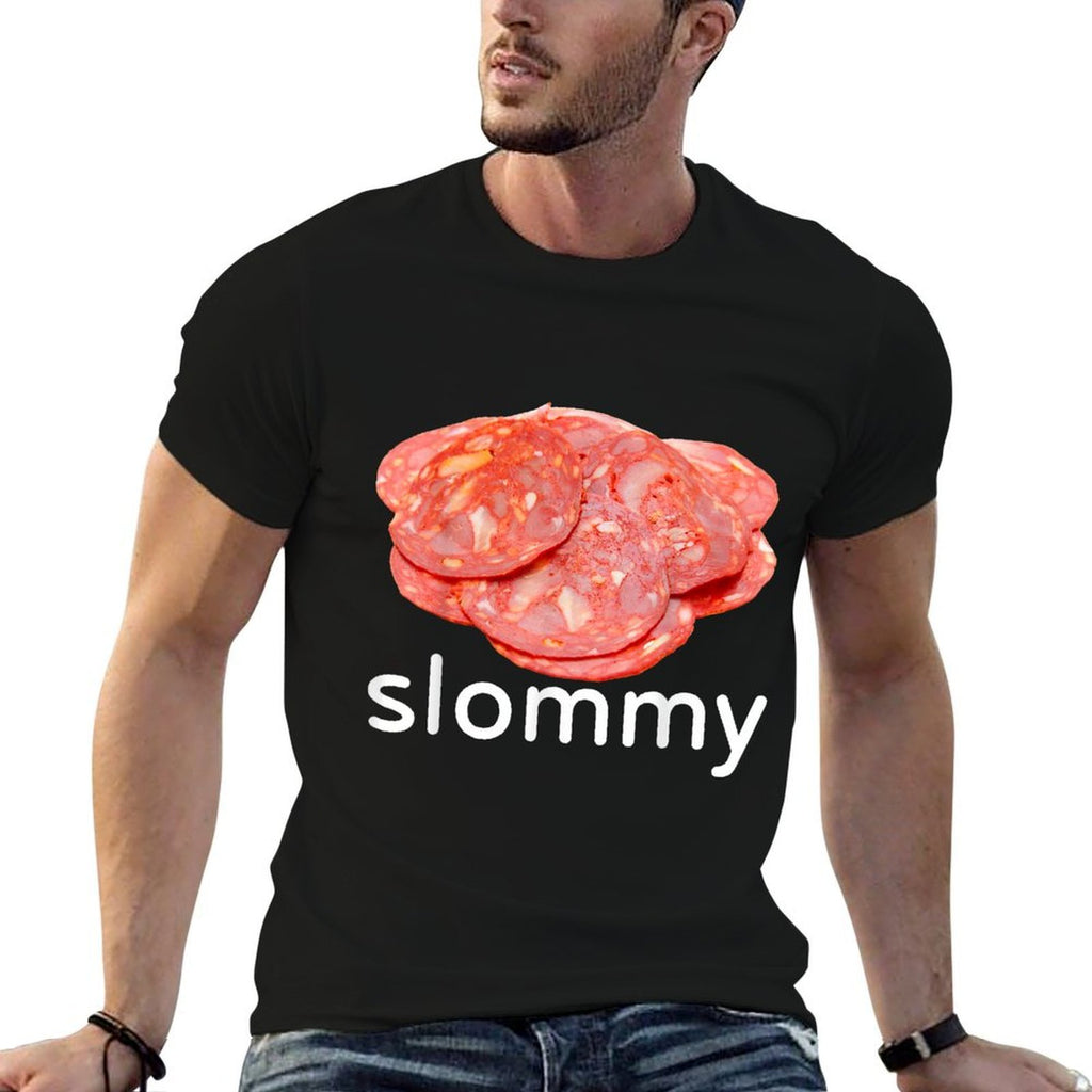 Slommy Salami Meme Oddly Specific Funny Memes Internet Memes  Summer-ready Fabric T-Shirt