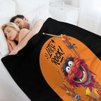 Muppets - Animal (Let's Rock!) Sustainable Throw Blanket