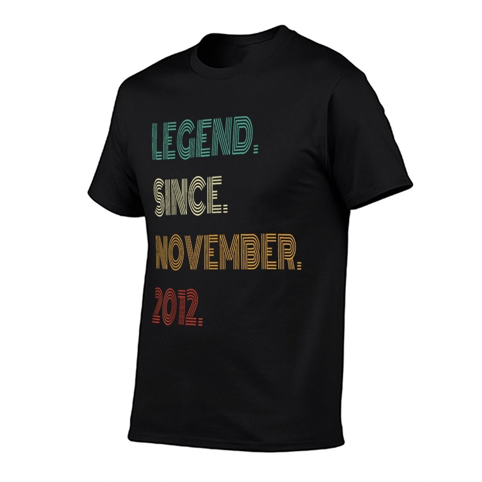 13 Years Old Legend Since November 2012 13th Birthday  Tagless Design T-Shirt