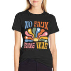 Resist 70s Retro Floral Boho No Faux King Way 86 47  Odor-resistant T-Shirt