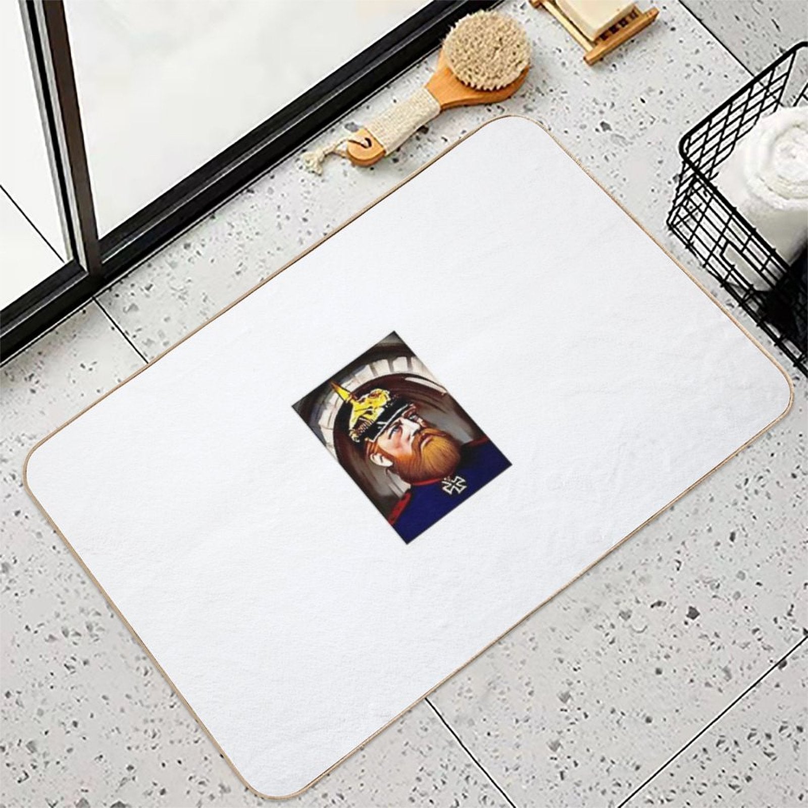 Prussian Knight  Eco-Friendly Bath Mat