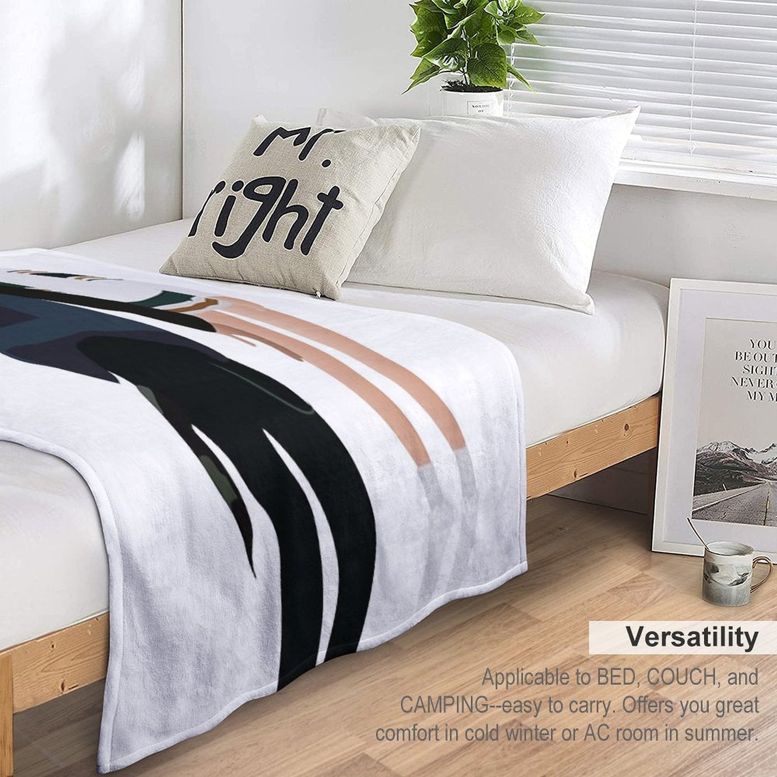 Stranger Things  Chrissy Wake Up Gift-ready Throw Blanket