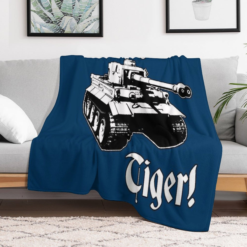 Tiger Tanks Ww2 Germany Quick-dry Throw Blanket