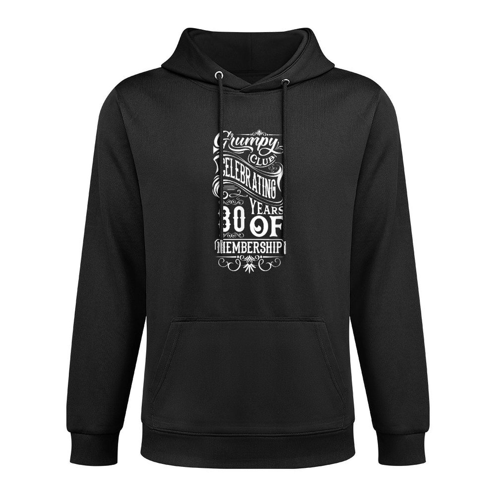 Grumpy Club Celebrating 80 Years Of Membership 80th Birthday Machine Washable Hoodie