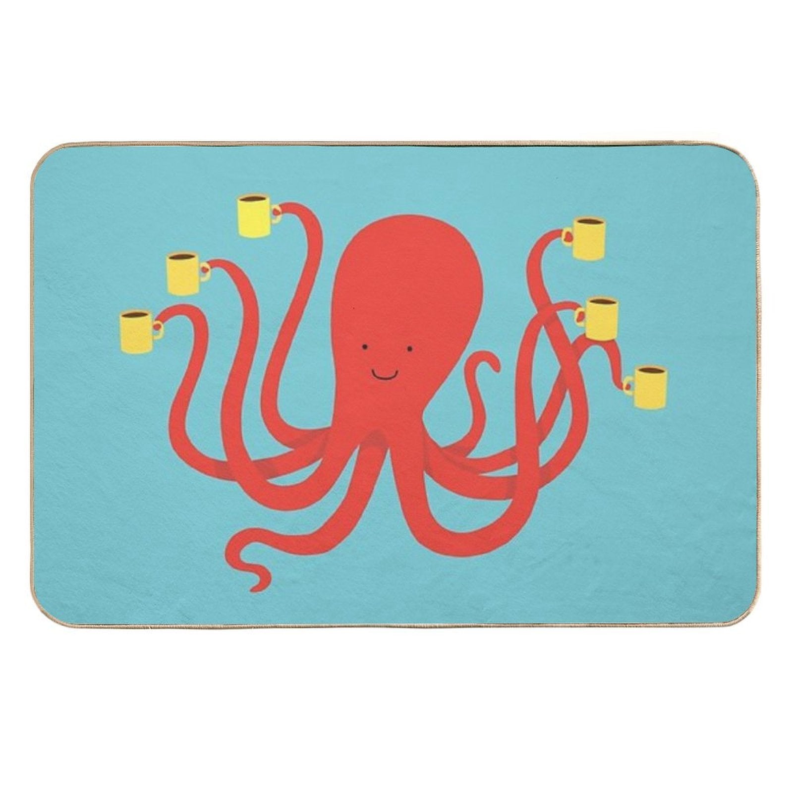 More Coffee  Versatile Bath Mat