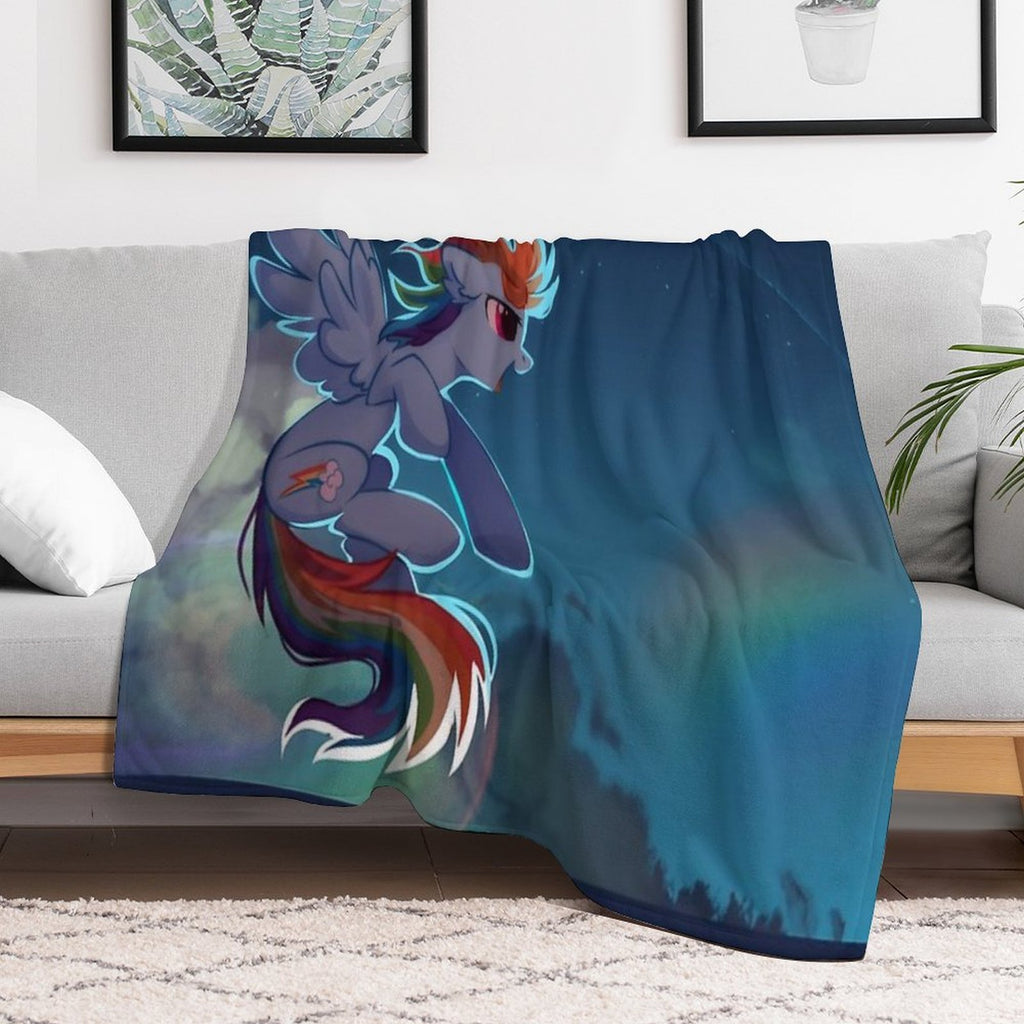 Rainbow Dash Comfort Throw Blanket
