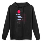 Minimalist Abstract Geometric Graphic Layering Staple Hoodie