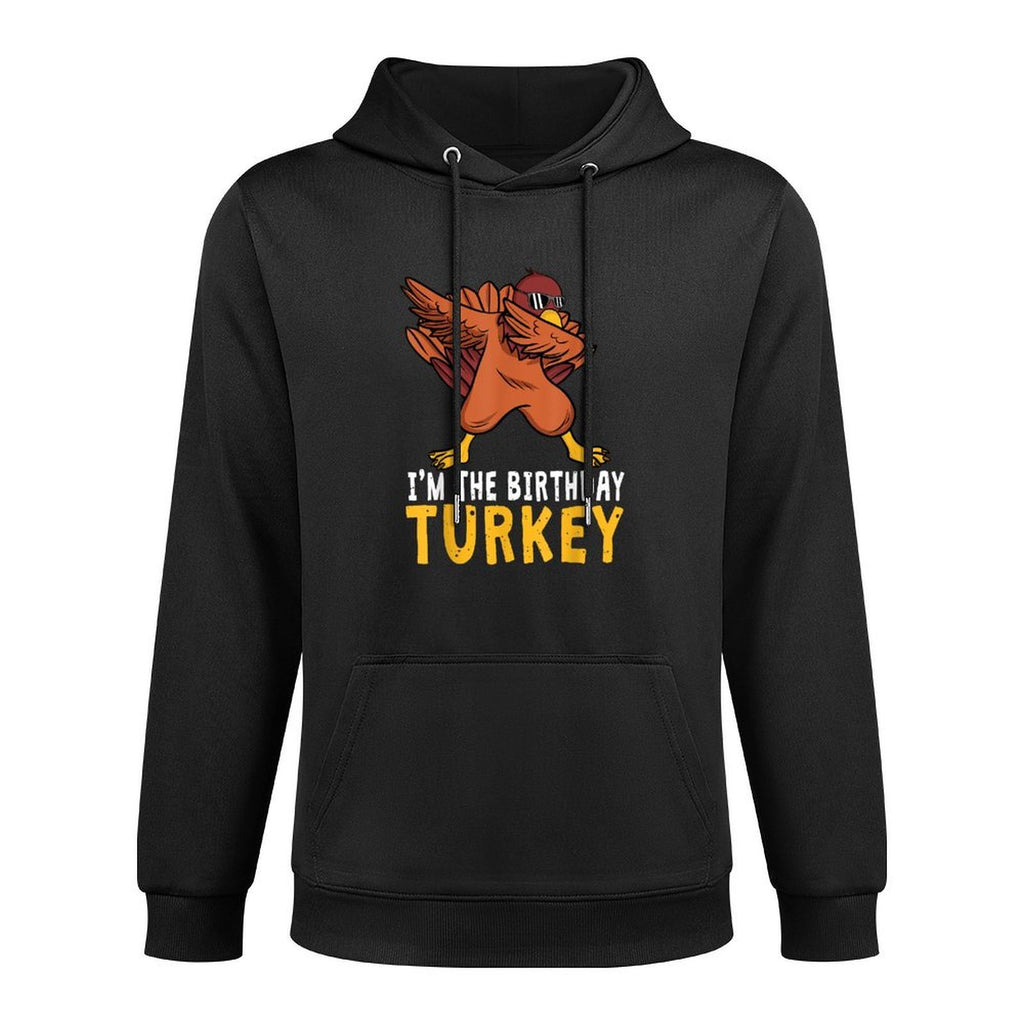 Thanksgiving Birthday Gifts Funny Bday Born on Thanksgiving Versatile Streetwear Hoodie