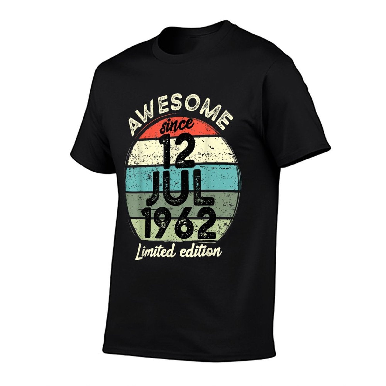 60 Year Old Birthday 12 July 1962 60th Birthday  Polyester Blend T-Shirt