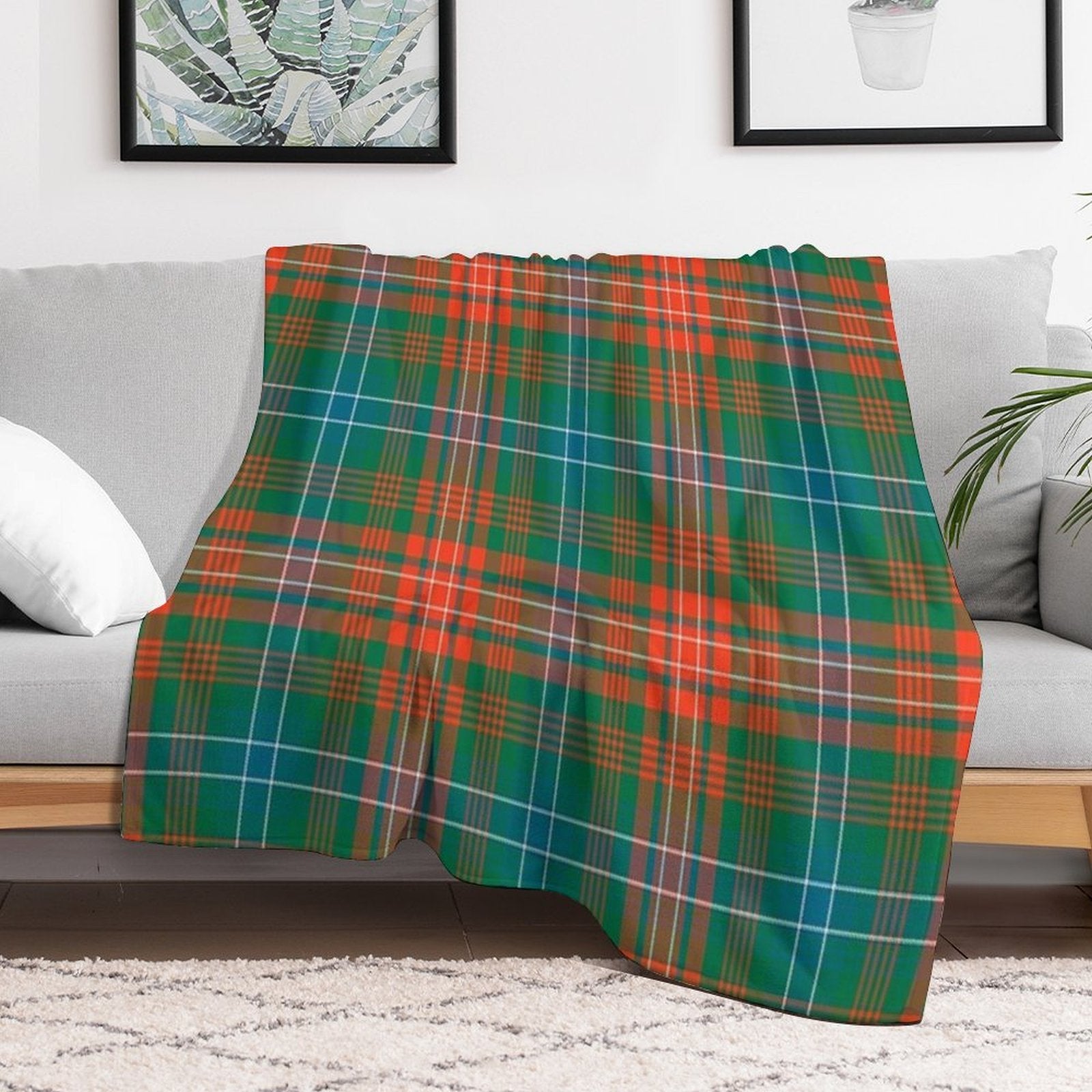 Wilson Ancient Tartan All-season Throw Blanket