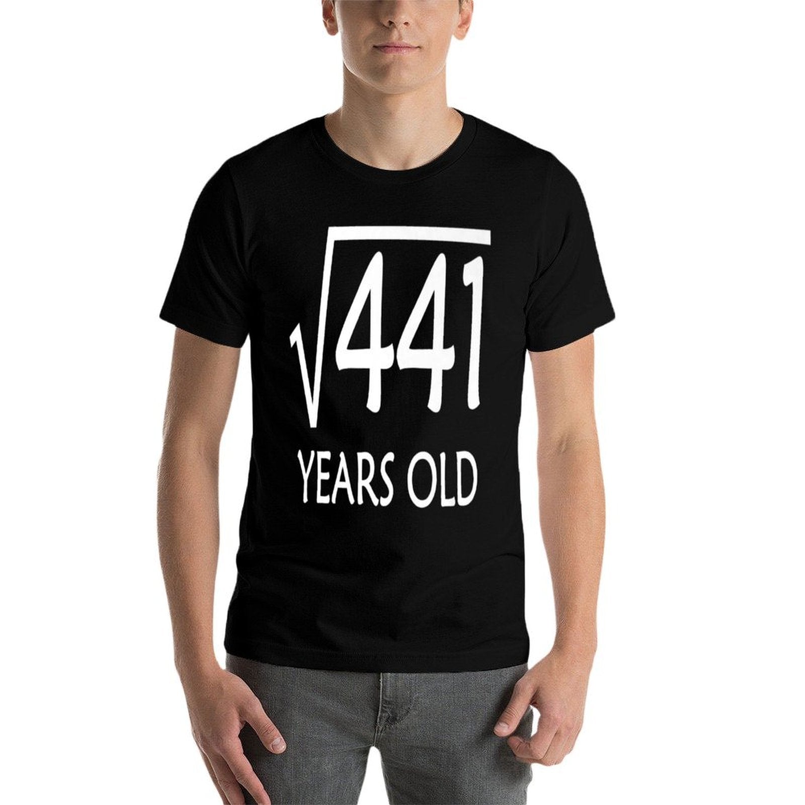 21st Birthday  Square Root of 441 - 21 Years Old Bday Premium  Affordable Price T-Shirt