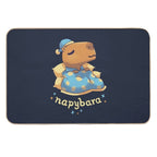Napybara Cute Capybara Nap  Easy To Clean Bath Mat