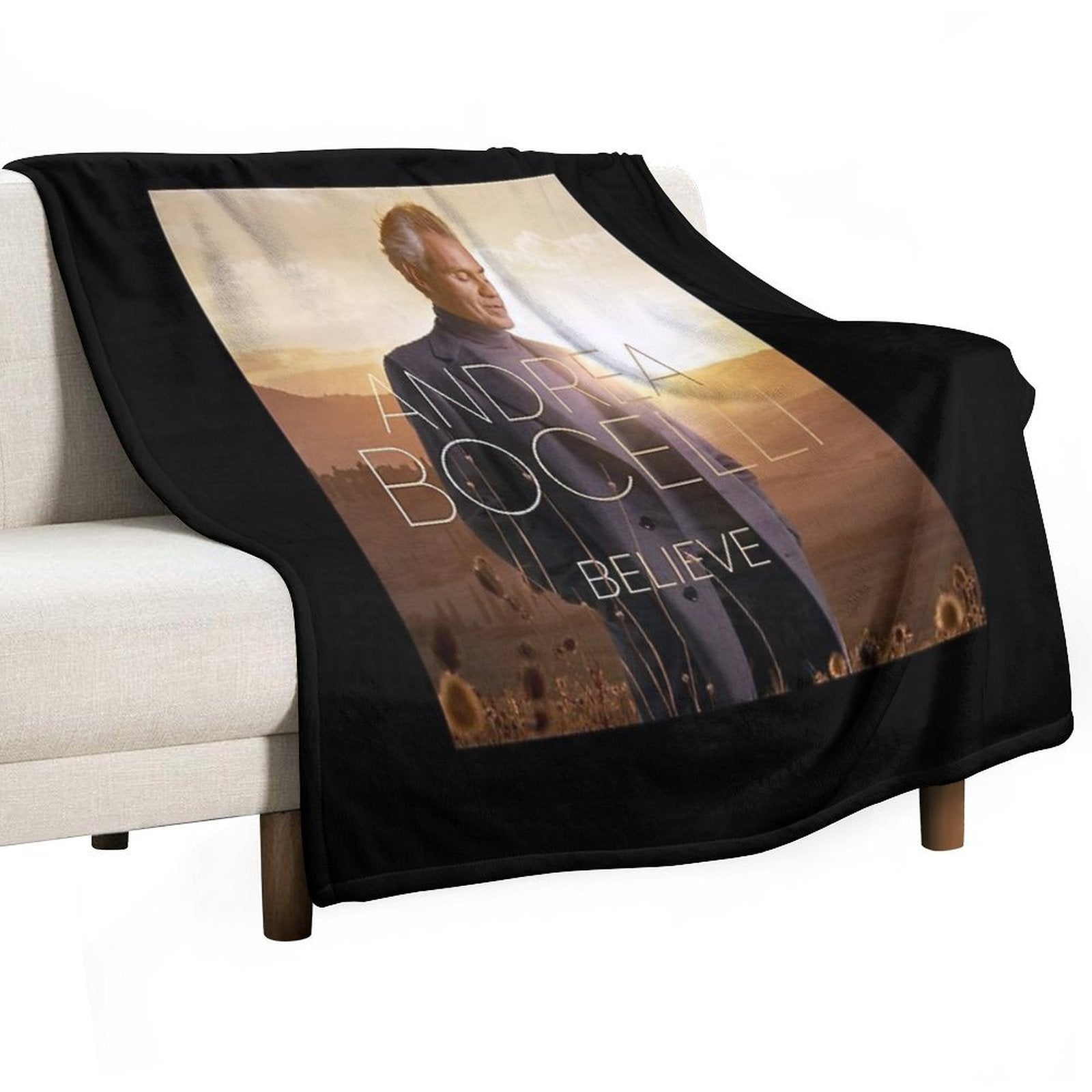Andrea Bocelli Eco-conscious Throw Blanket