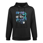 Pop-Pop Of The Birthday Mermaid Family Matching Party Squad Layering Staple Hoodie
