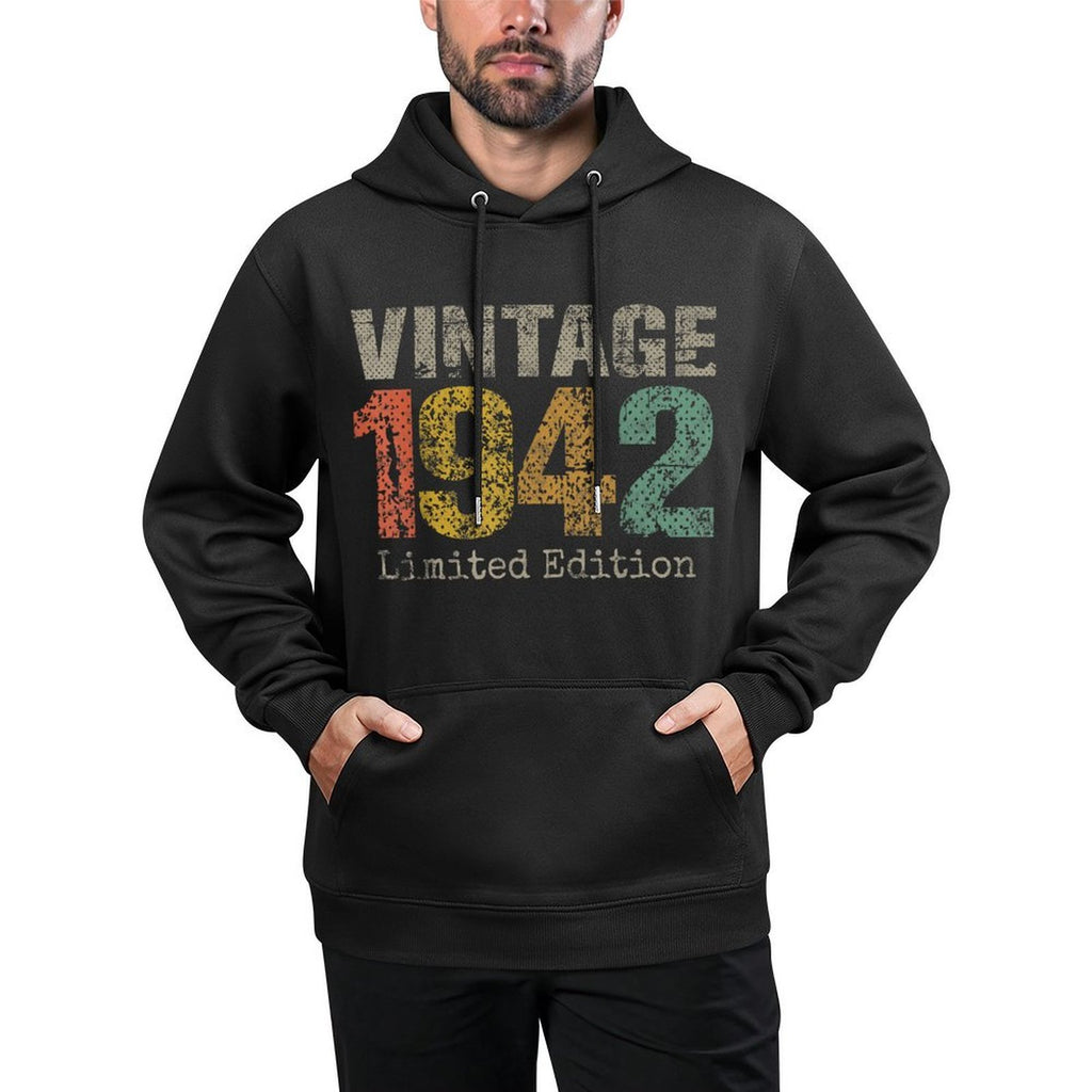 Vintage 1942 Limited Edition 83rd Birthday Gifts 83 Year Old Shrink-Resistant Hoodie