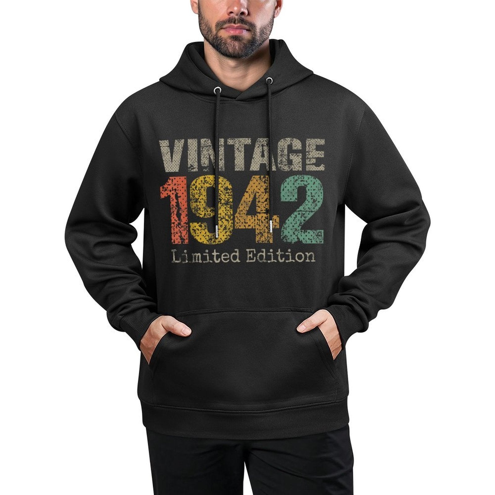 Vintage 1942 Limited Edition 83rd Birthday Gifts 83 Year Old Shrink-Resistant Hoodie