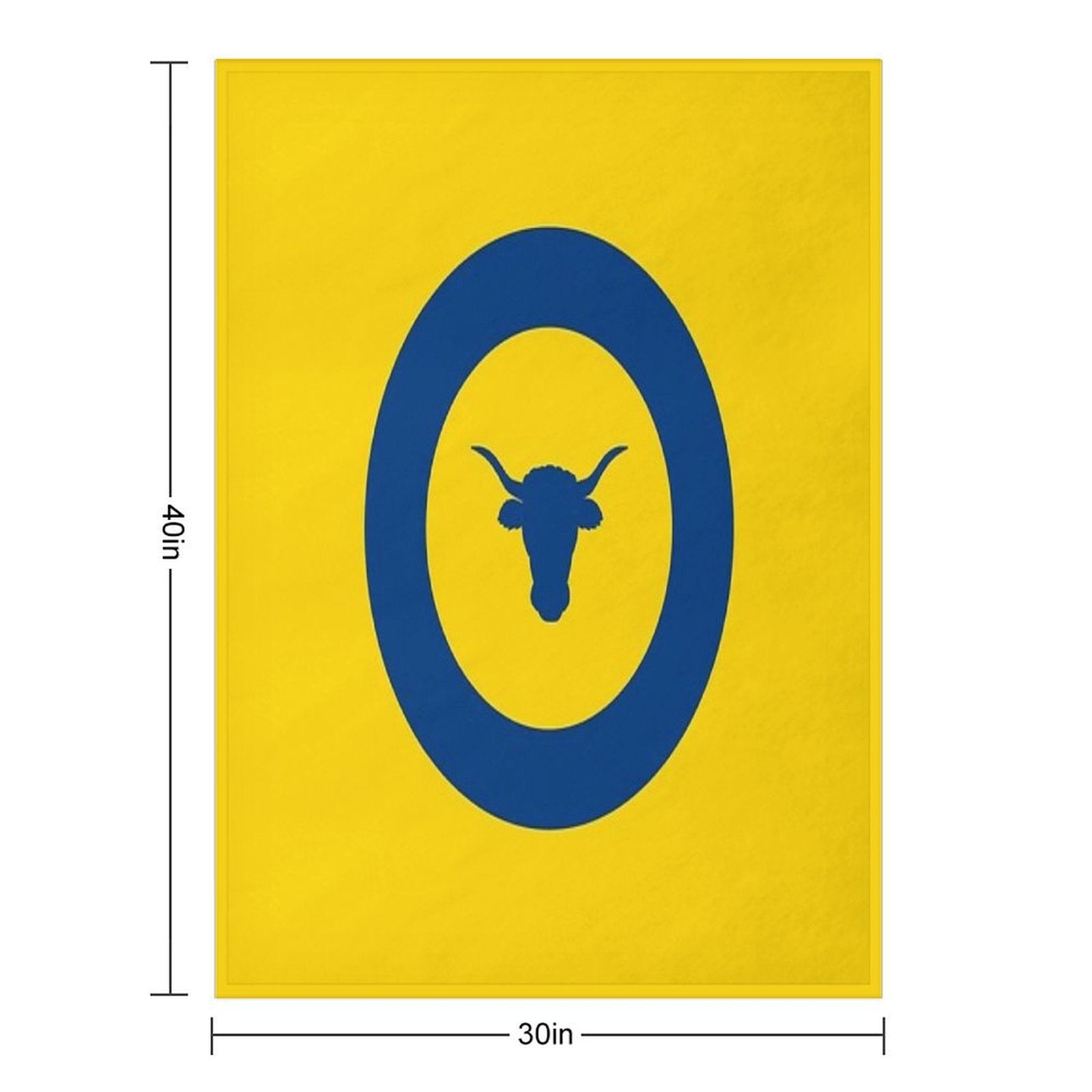 Oxford U's Retro Mod Roundel Multi-functional Throw Blanket