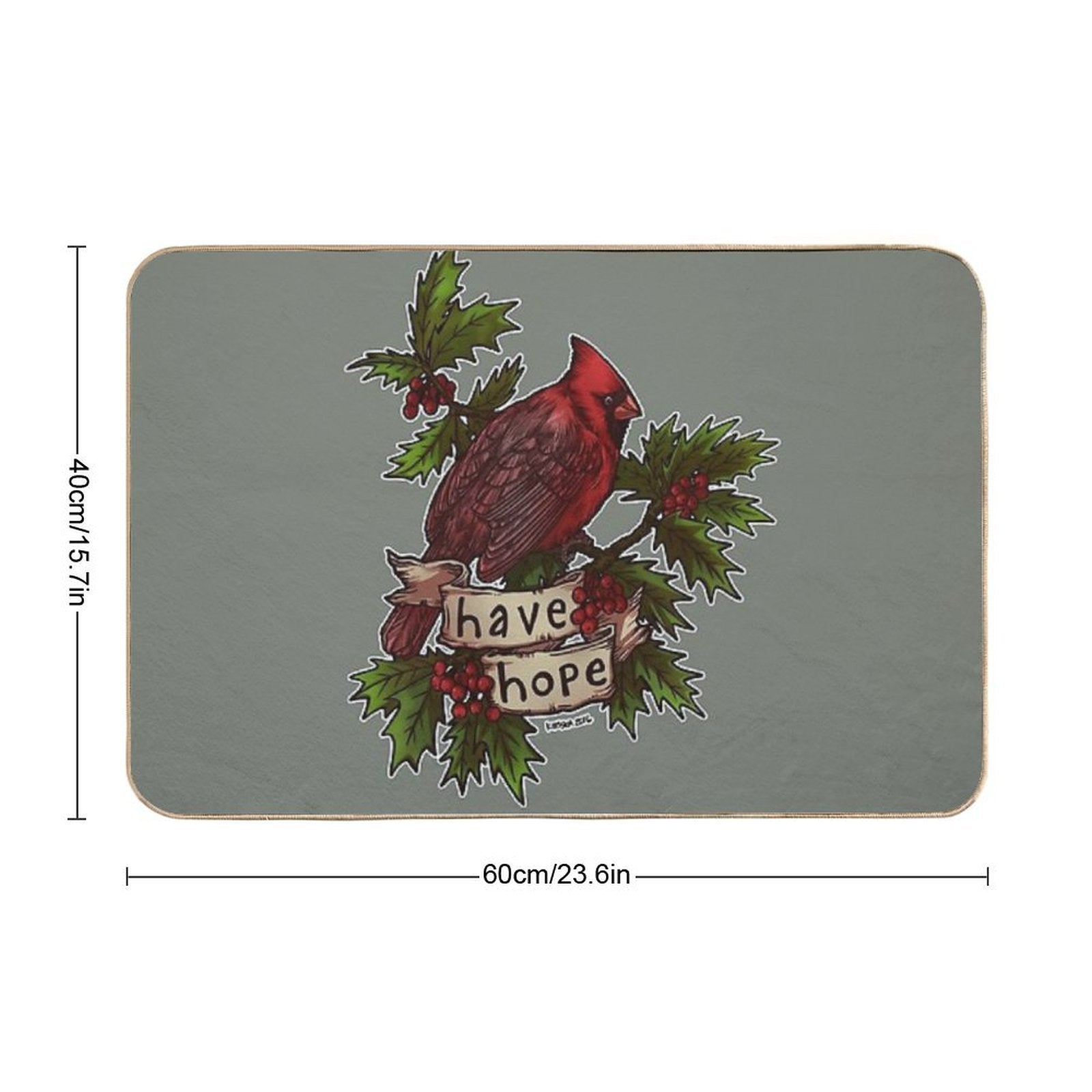 Have Hope  Eco-Friendly Bath Mat