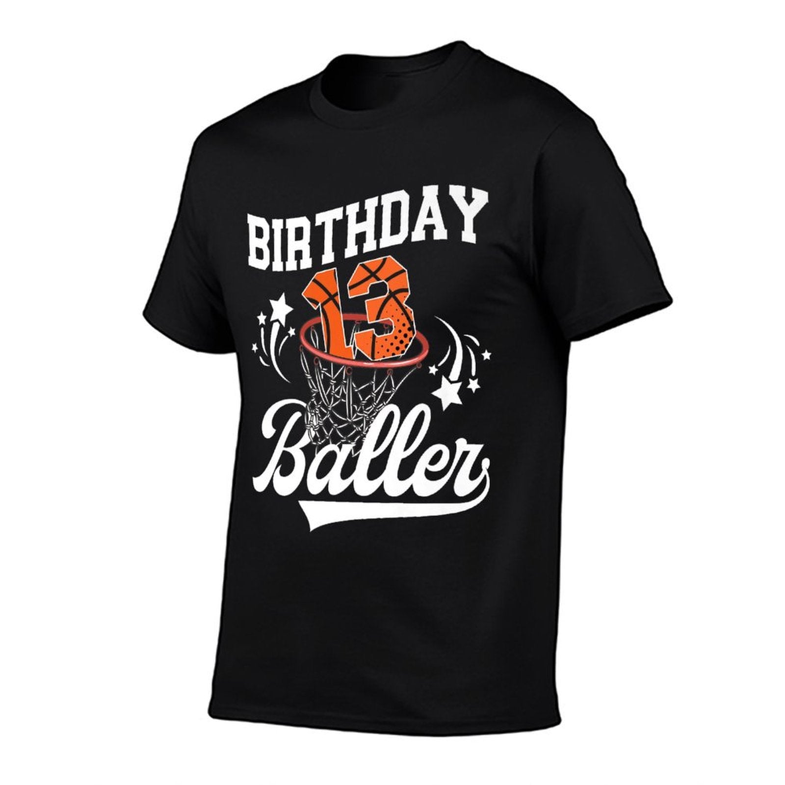 13th Basketball Birthday Thirteen Year Old Basketball Player Premium  Soft T-Shirt