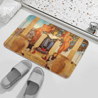 Maxfield Parrish. Old King Cole  Anti-Trip Bath Mat