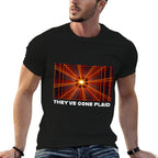 Theyve Gone Plaid Space Ball Funny 80s Mens And Womens  Trendy Pattern T-Shirt