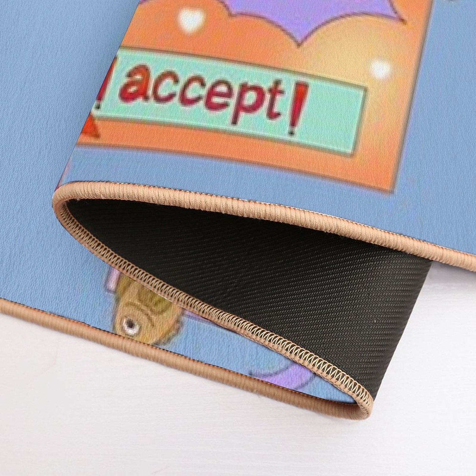 Cat Thoughts  Stain-Proof Bath Mat