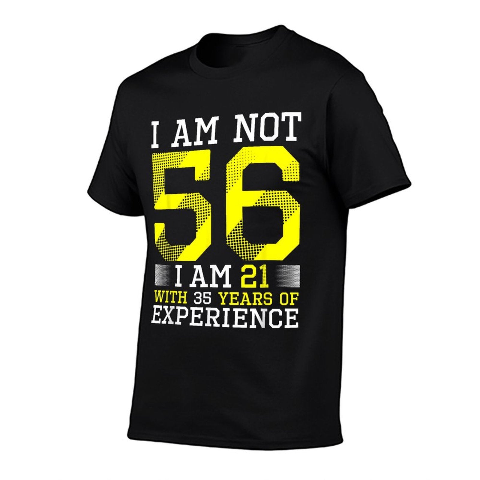 56th Birthday Man Woman 56 Year Old Gift  Oversized Silhouette T-Shirt