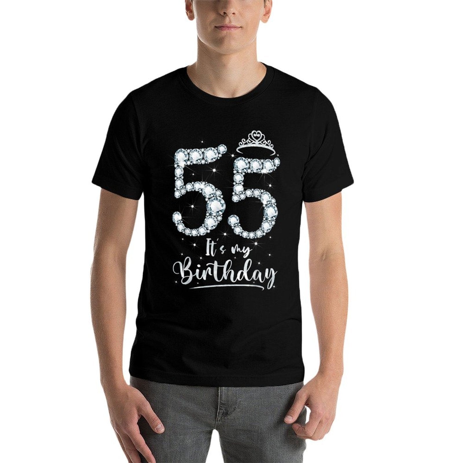 55 It's My Birthday 55 Years Old 55th Birthday Women Gift  Durable T-Shirt