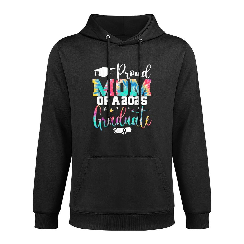 Proud Mom of A 2025 Graduate Class Senior Graduation Mother Machine Washable Hoodie
