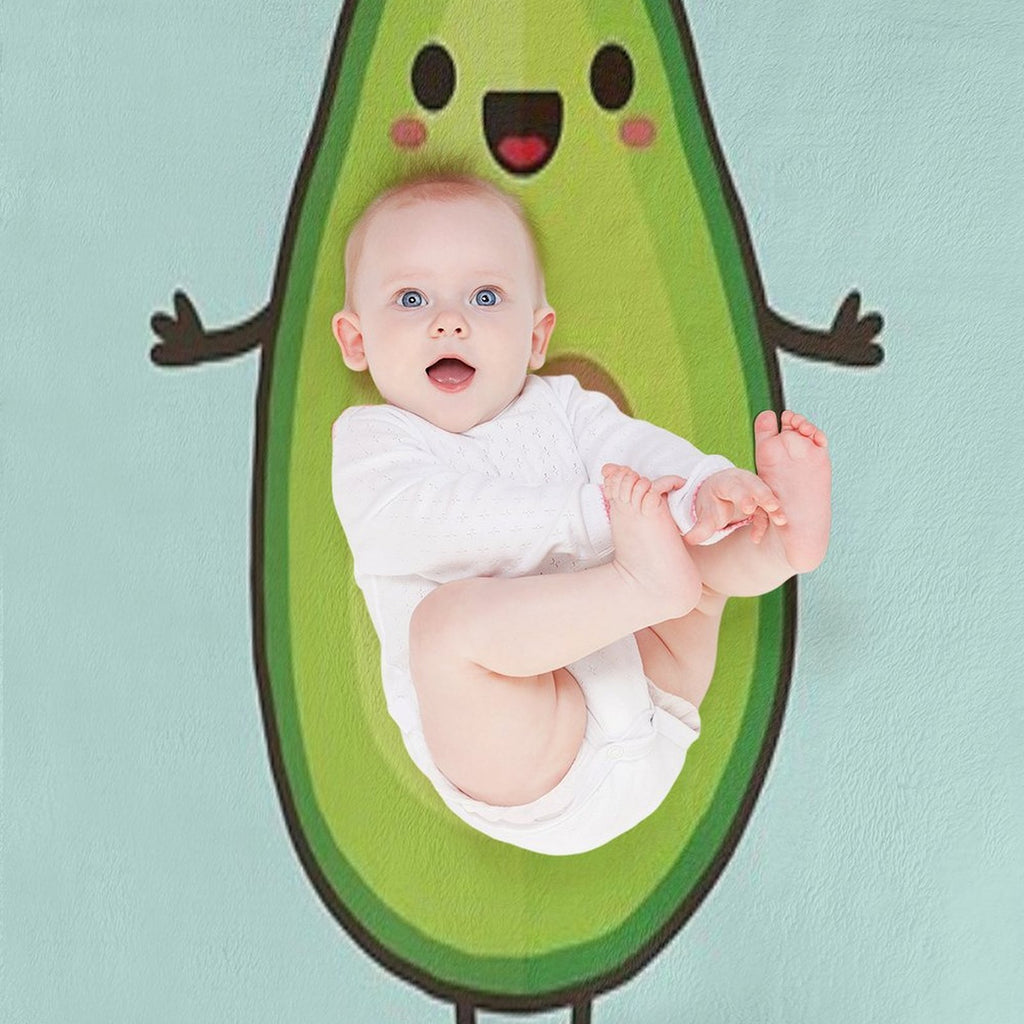 Avo-cuddle Shrink-resistant Throw Blanket