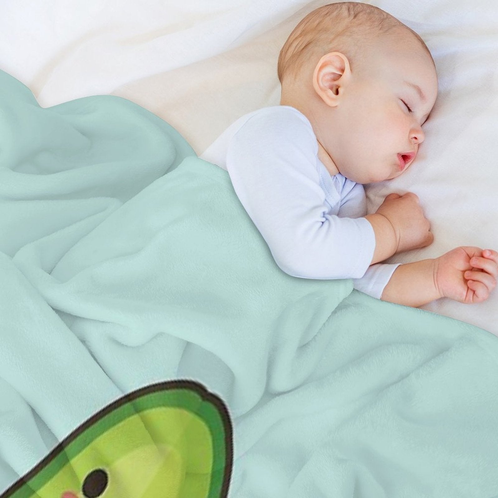 Avo-cuddle Shrink-resistant Throw Blanket