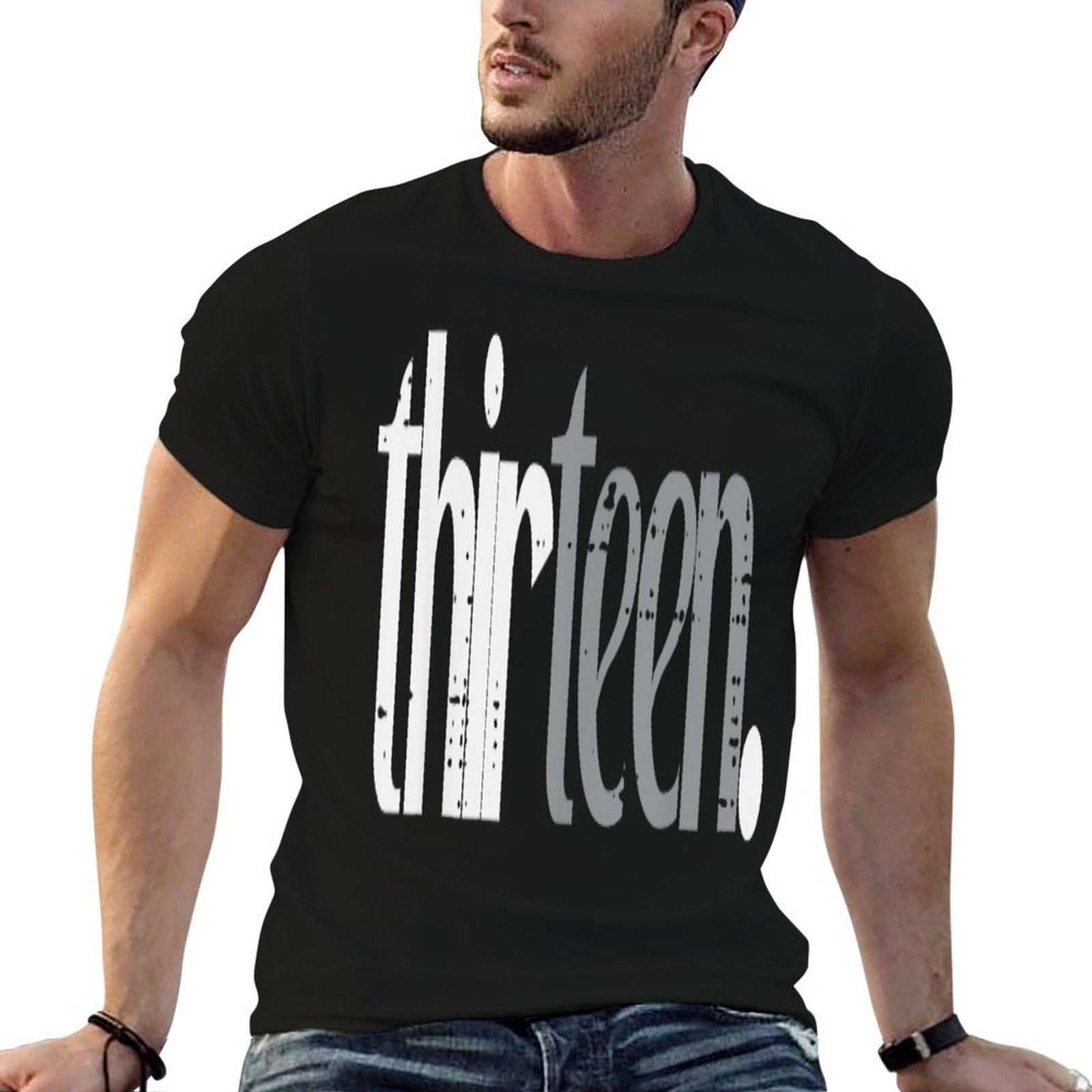 13th Birthday Thirteen 13 Year Old Bday Boys Girlsn Kids  Tagless Design T-Shirt