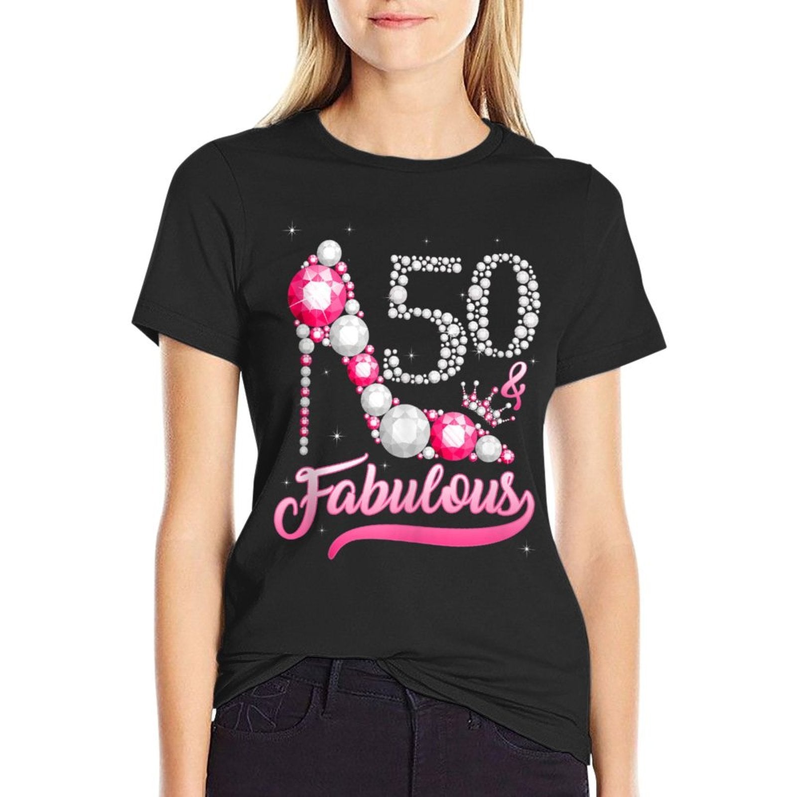 50 And Fabulous 50th Birthday Funny 1971 Birthday Gifts  Odor-resistant T-Shirt
